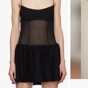 Sandy Liang Cupids Dress black sample